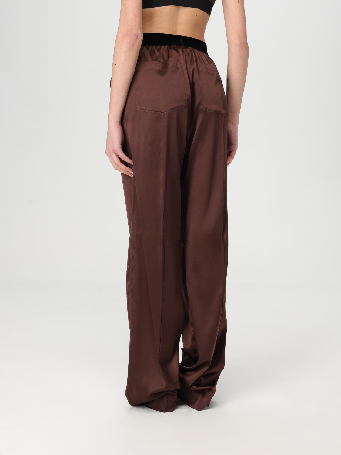 TOM FORD LOUNGEWEAR: Pants woman Tom Ford, Brown - Img 3