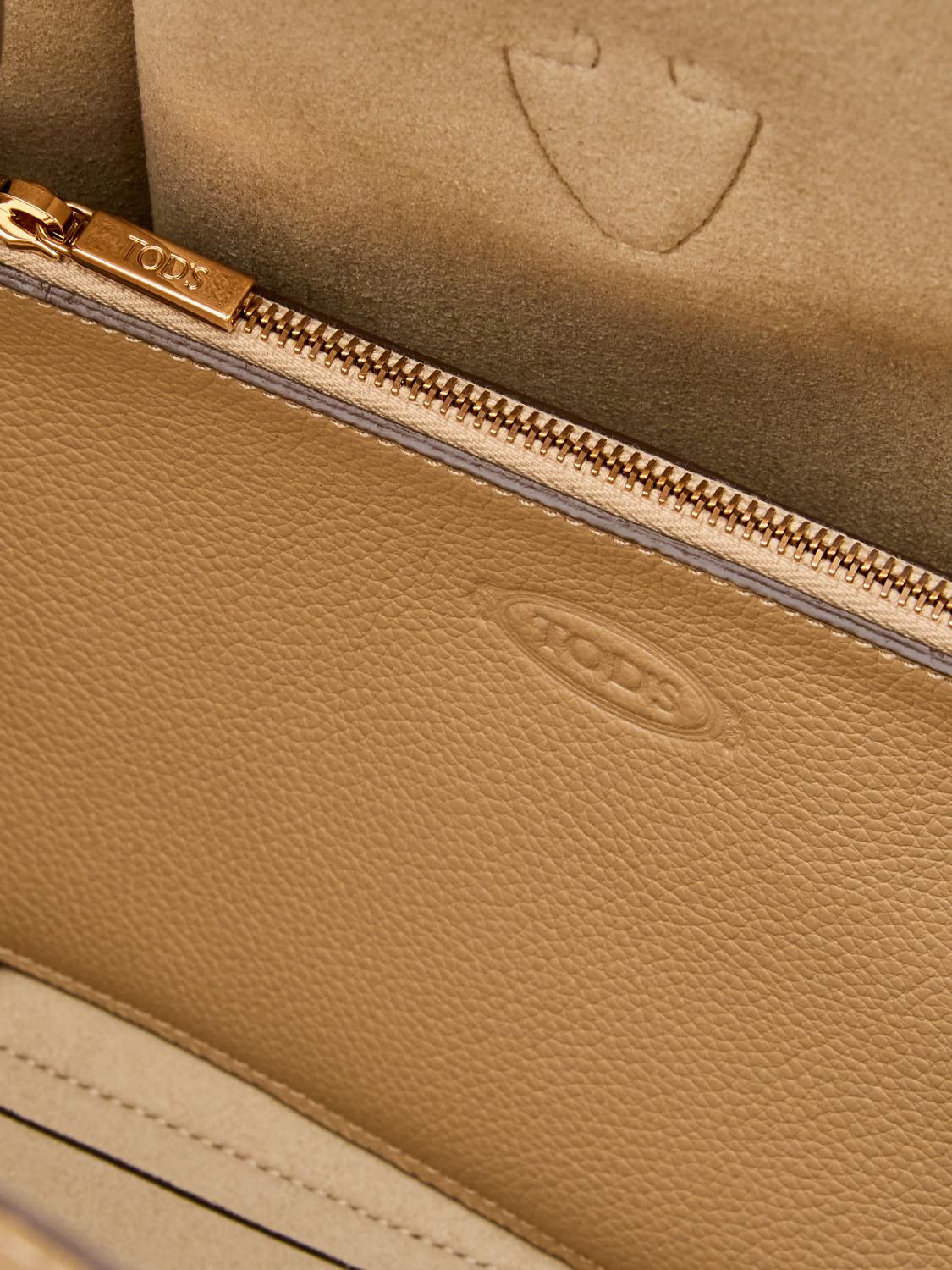 TOD'S BORSA A MANO: Borsa a mano donna Tod's, Beige - Img 4