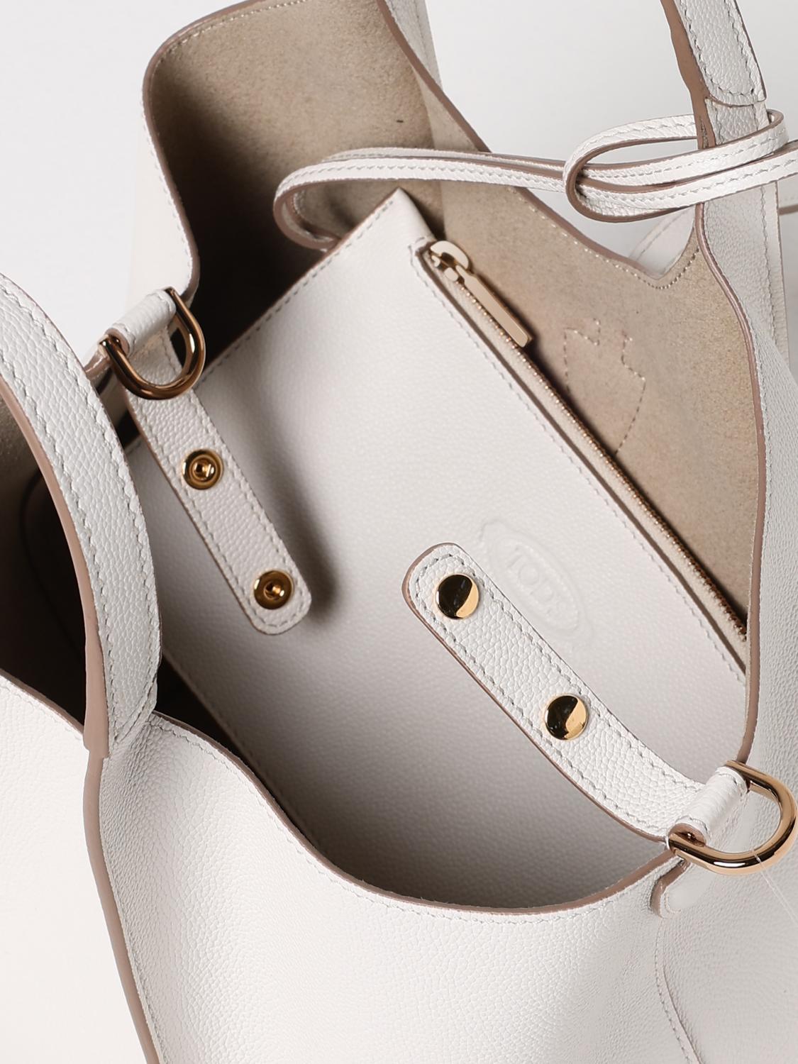 TOD'S BORSA A MANO: Borsa a mano donna Tod's, Bianco - Img 4