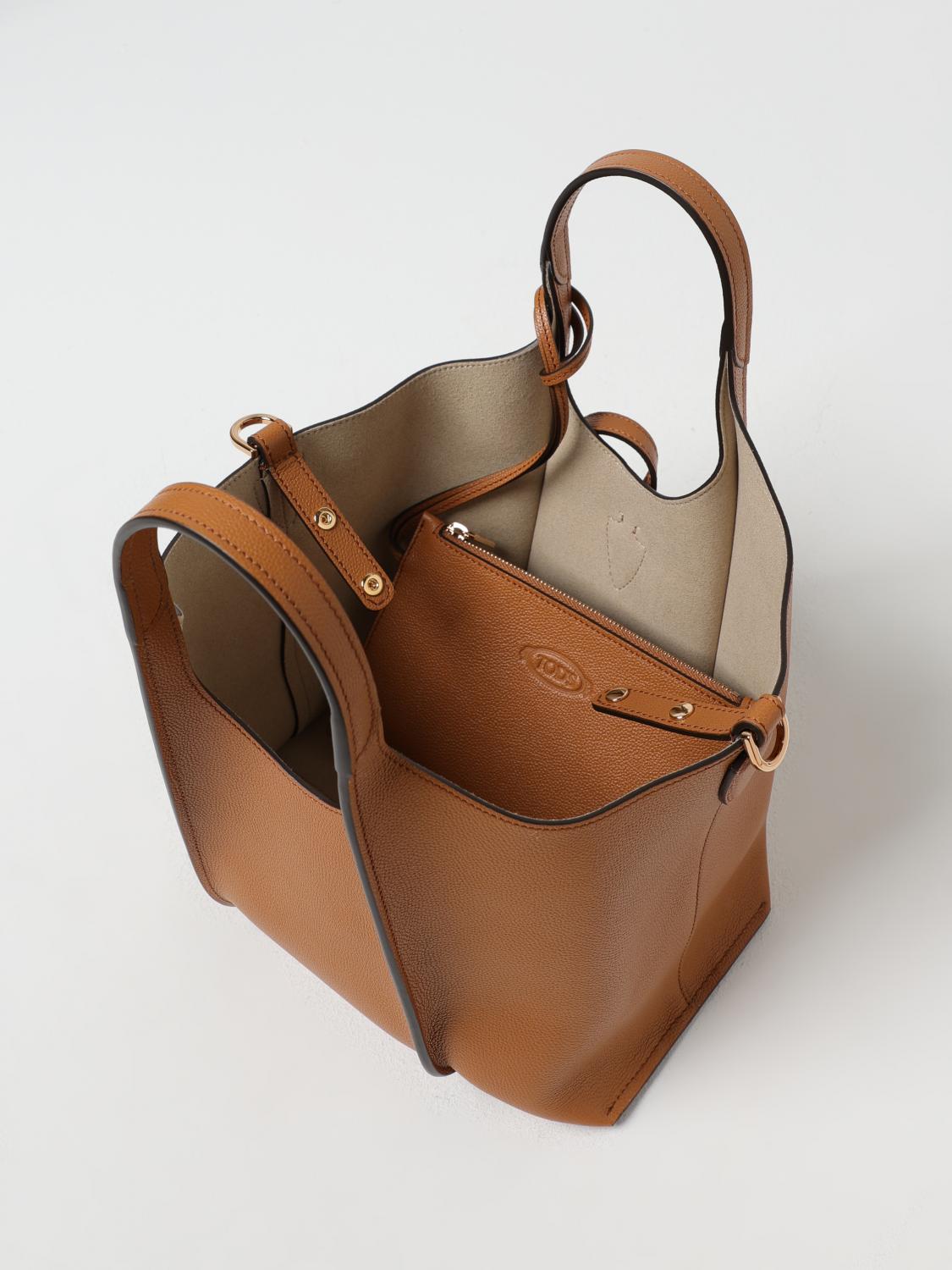 TOD'S BORSA A MANO: Borsa a mano donna Tod's, Marrone - Img 4