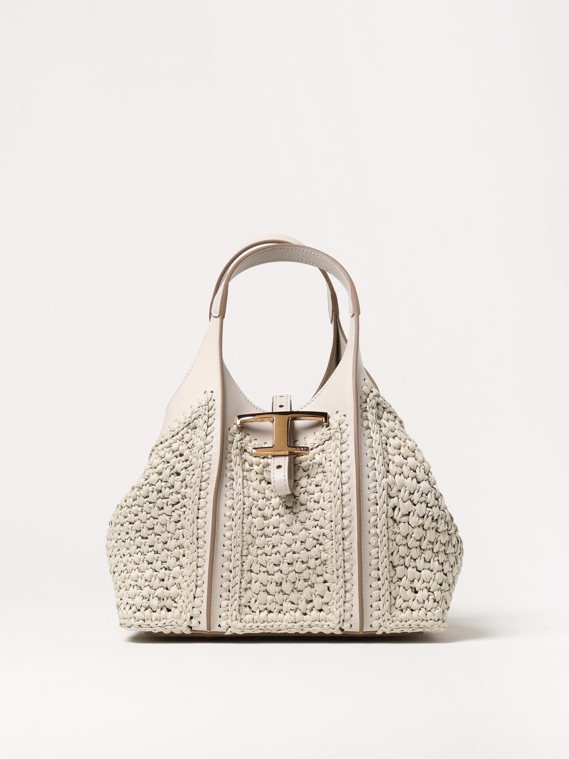 TOD'S BORSA A MANO: Borsa a mano donna Tod's, Bianco - Img 1