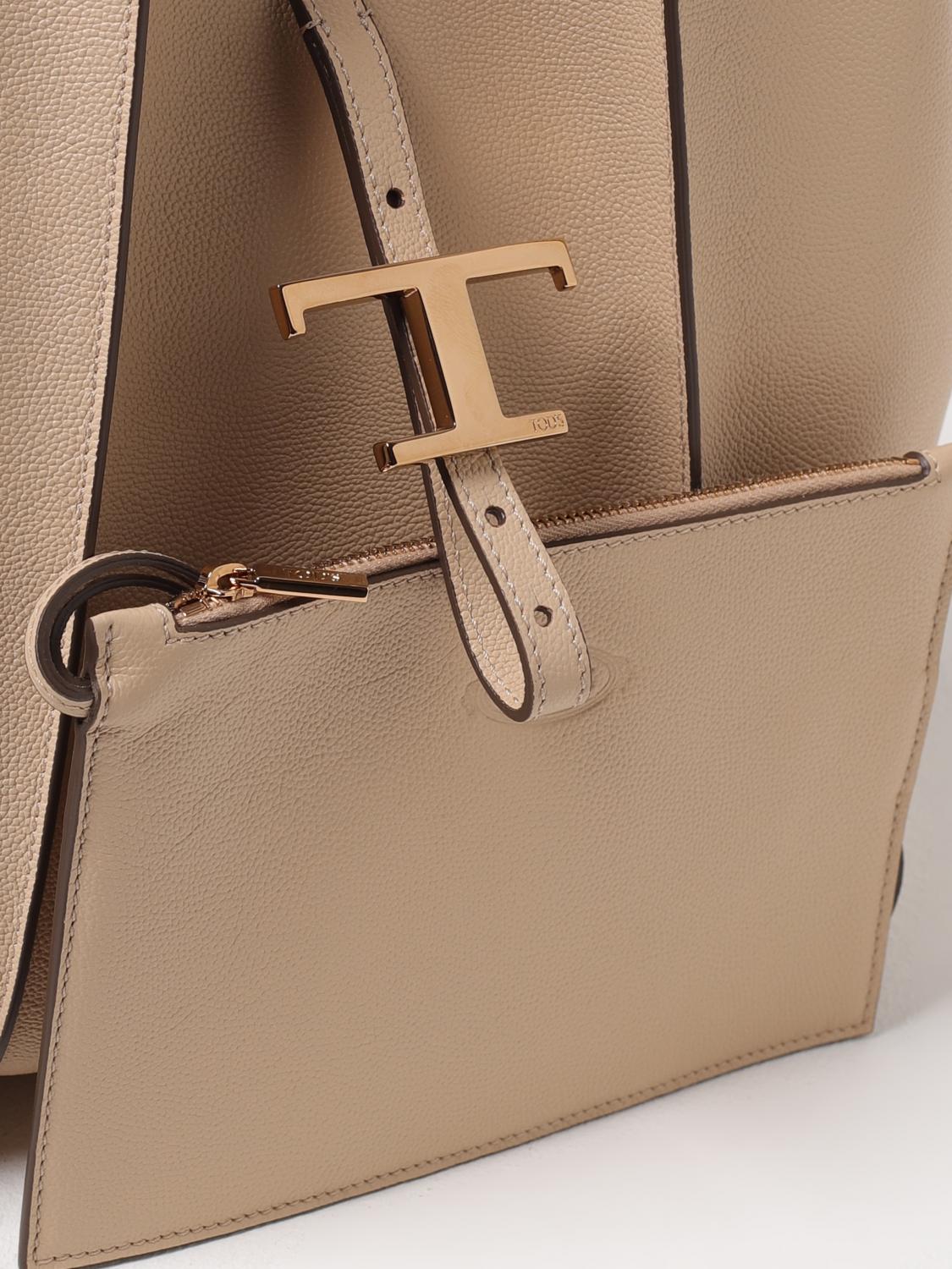 TOD'S BORSA A MANO: Borsa a mano donna Tod's, Beige - Img 3