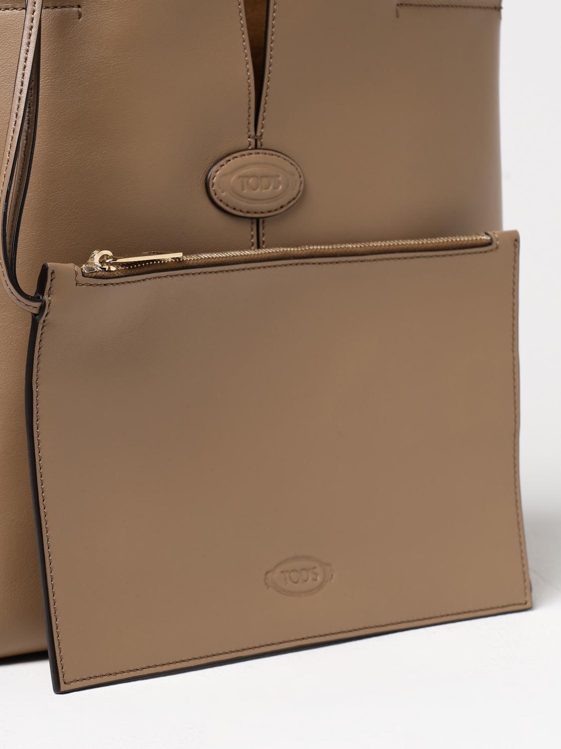 TOD'S BORSA A MANO: Borsa a mano donna Tod's, Beige - Img 3