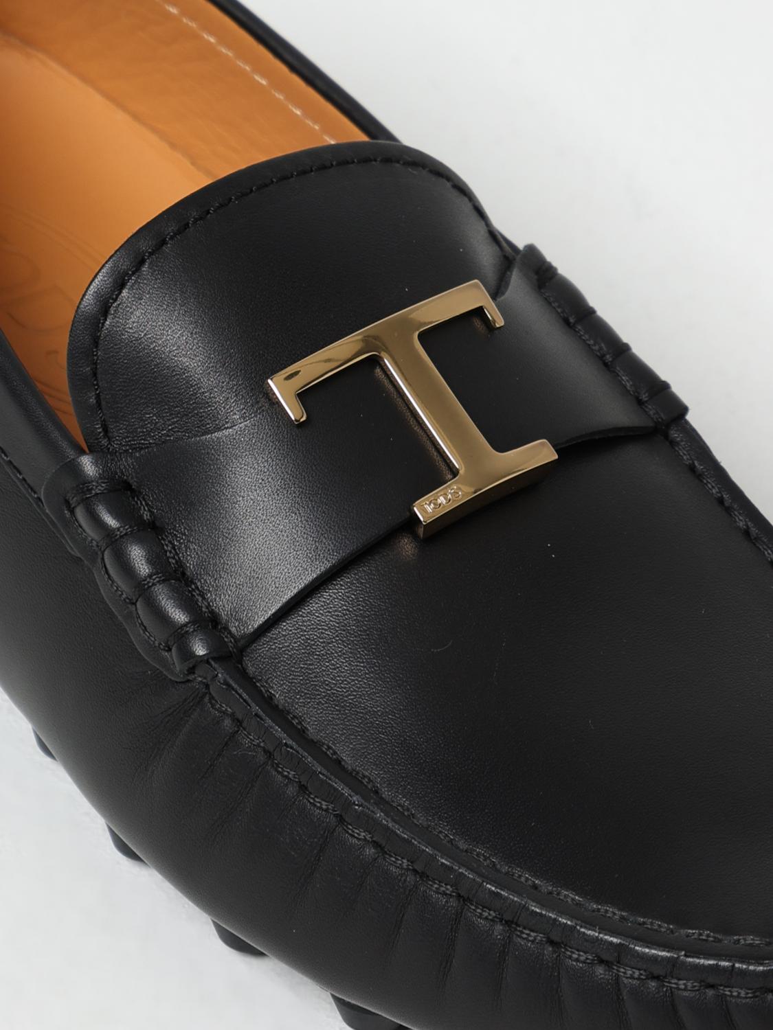 TOD'S MOCASSINS: Mocassins femme Tod's, Noir - Img 4