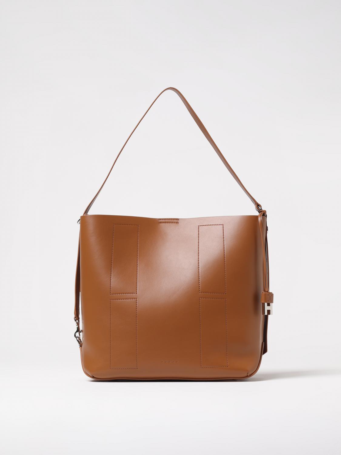 HOGAN CROSSBODY BAGS: Crossbody bags woman Hogan, Beige - Img 1