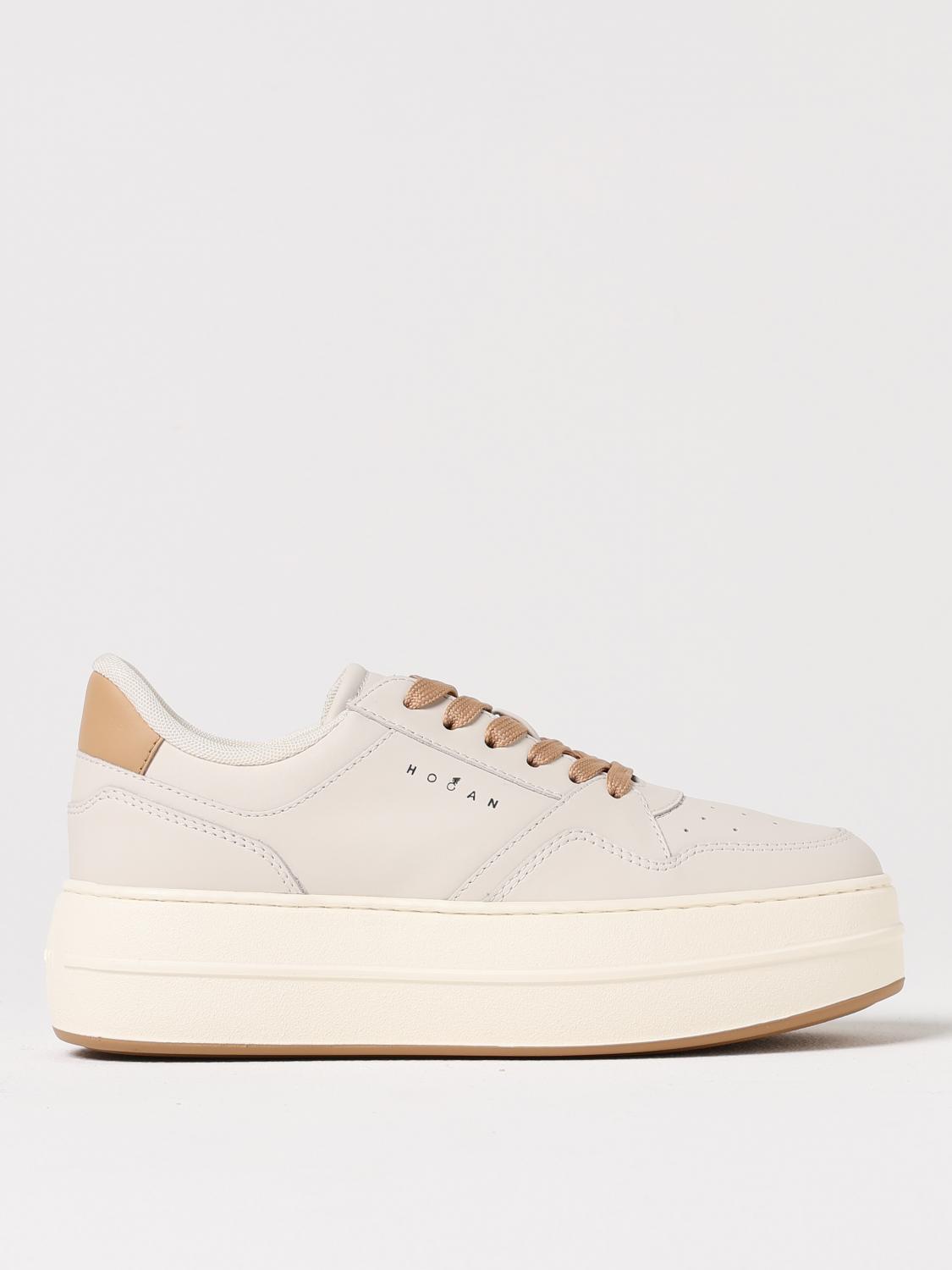 HOGAN SNEAKERS: Sneakers woman Hogan, Beige - Img 1