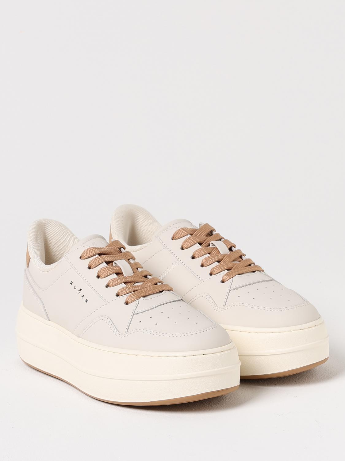 HOGAN SNEAKERS: Sneakers woman Hogan, Beige - Img 2