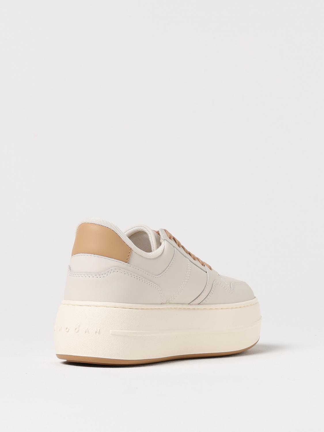 HOGAN SNEAKERS: Sneakers woman Hogan, Beige - Img 3