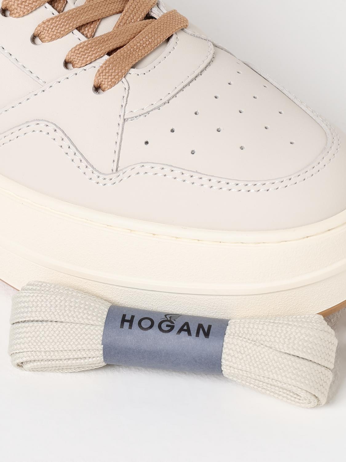 HOGAN SNEAKERS: Sneakers woman Hogan, Beige - Img 4