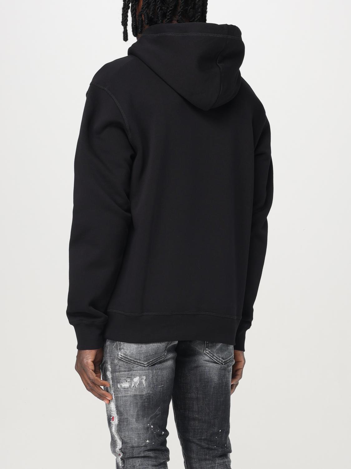 DSQUARED2 SWEATER: Sweater men Dsquared2, Black - Img 3