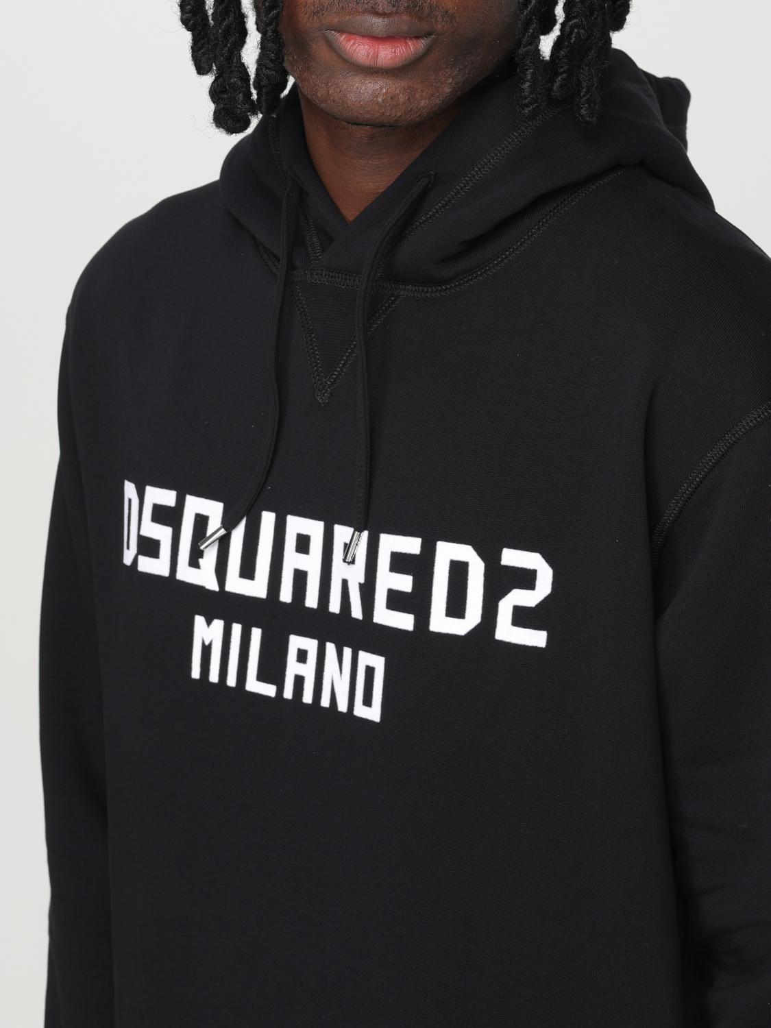 DSQUARED2 SWEATER: Sweater men Dsquared2, Black - Img 4