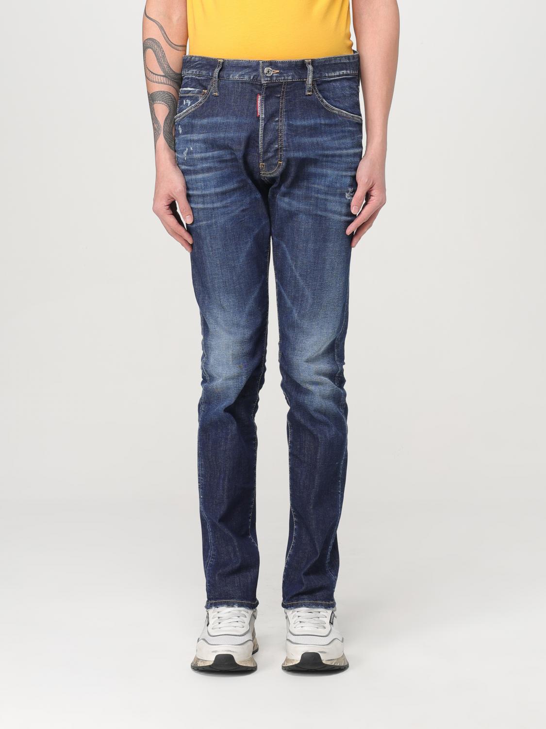 DSQUARED2 JEANS: Jeans men Dsquared2, Blue - Img 1