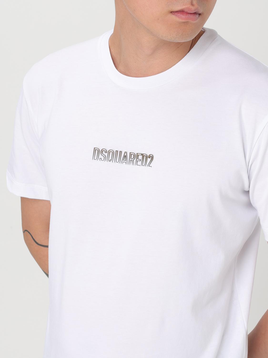 DSQUARED2 T-SHIRT: T-shirt men Dsquared2, White - Img 3