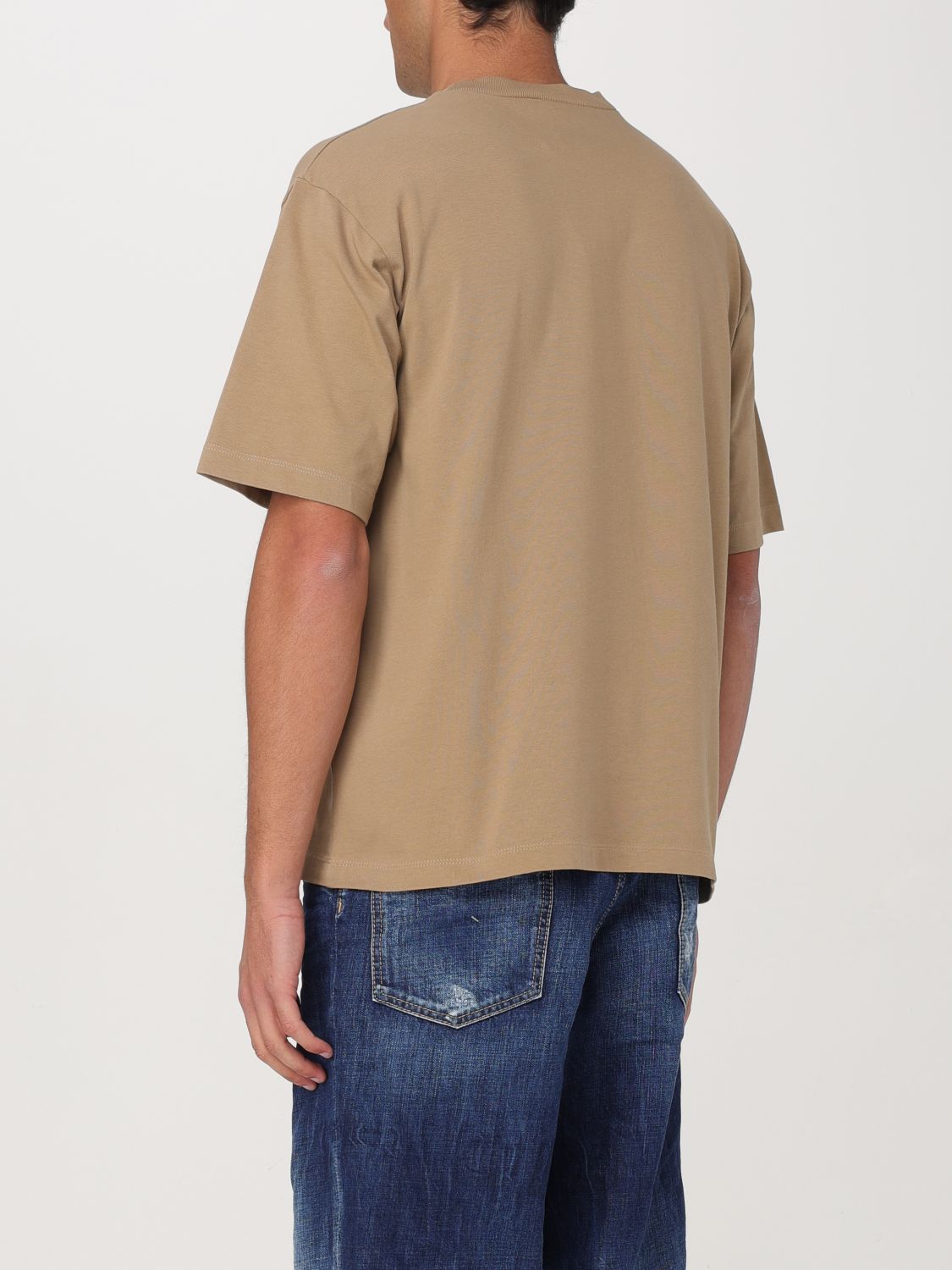 DSQUARED2 T-SHIRT: T-shirt herren Dsquared2, Beige - Img 3