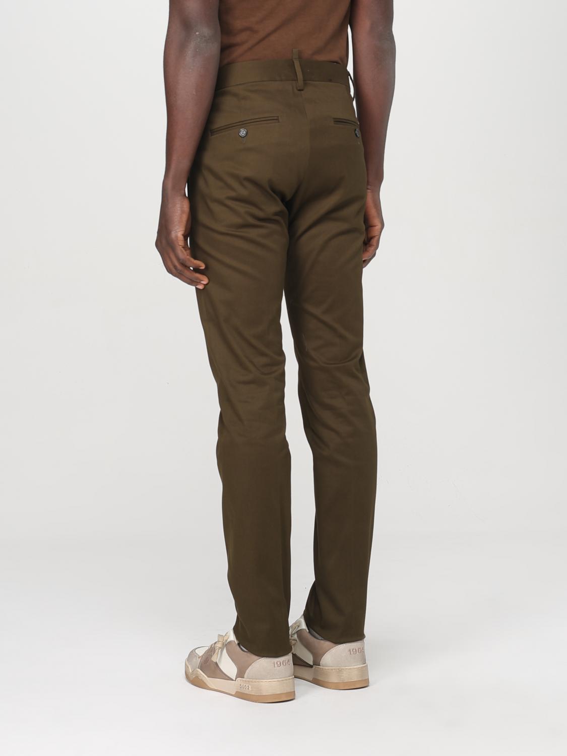 DSQUARED2 PANTS: Pants men Dsquared2, Green - Img 2