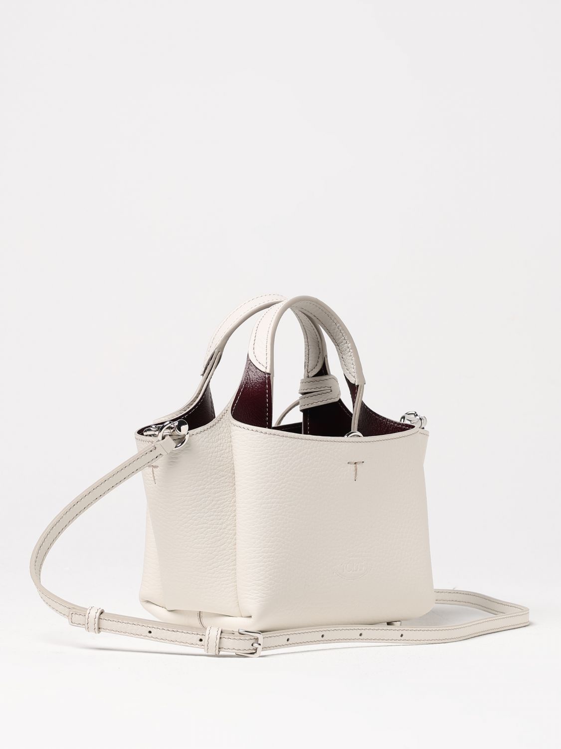 TOD'S MINI BAG: Shoulder bag woman Tod's, White - Img 3