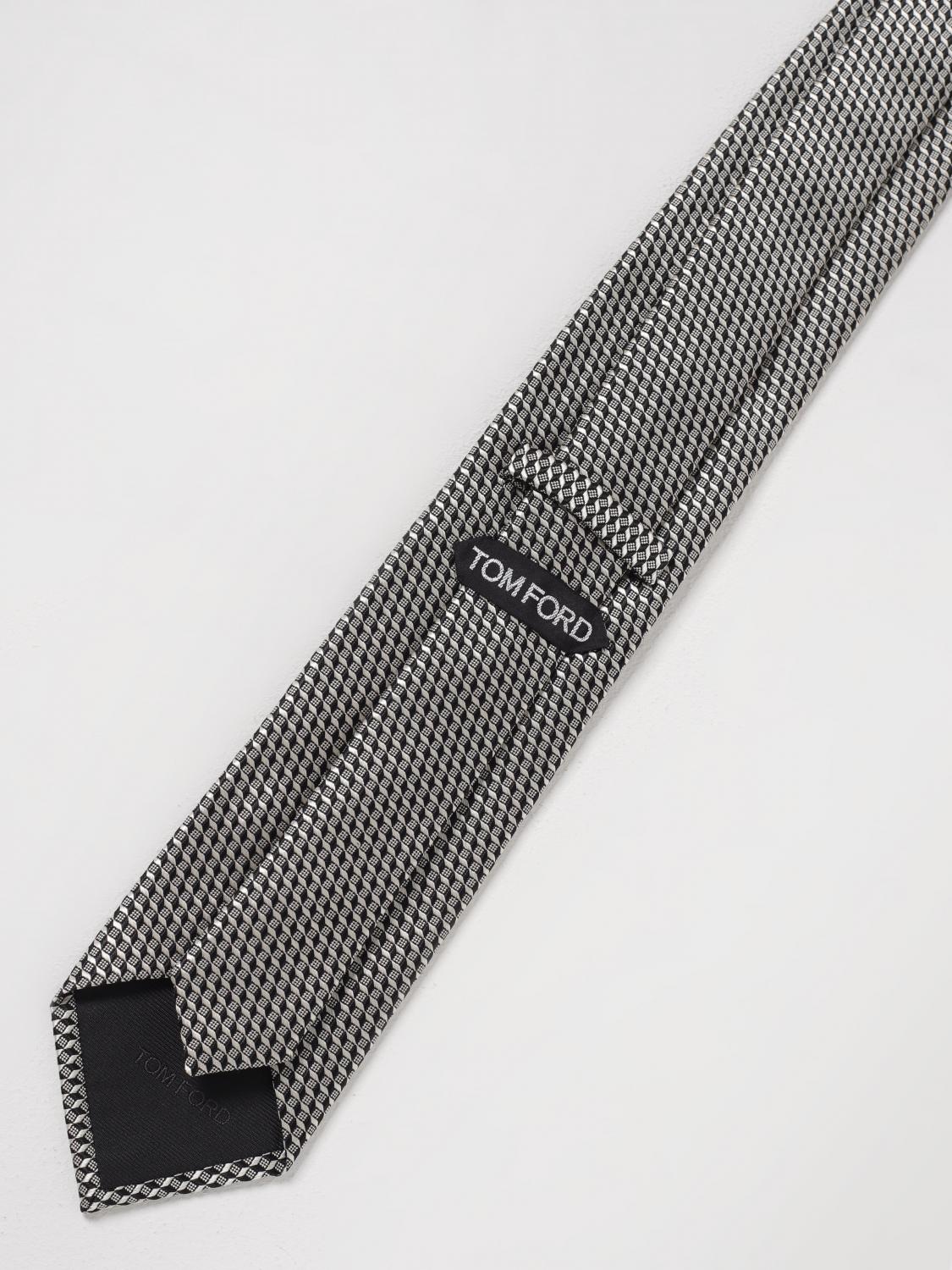 TOM FORD KRAWATTE: Krawatte herren Tom Ford, Schwarz - Img 2
