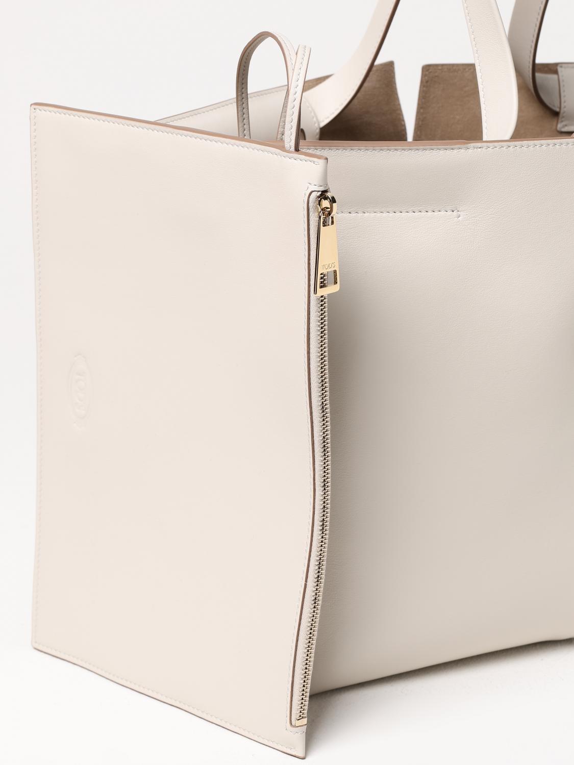 TOD'S BORSA A MANO: Borsa a mano donna Tod's, Bianco - Img 4