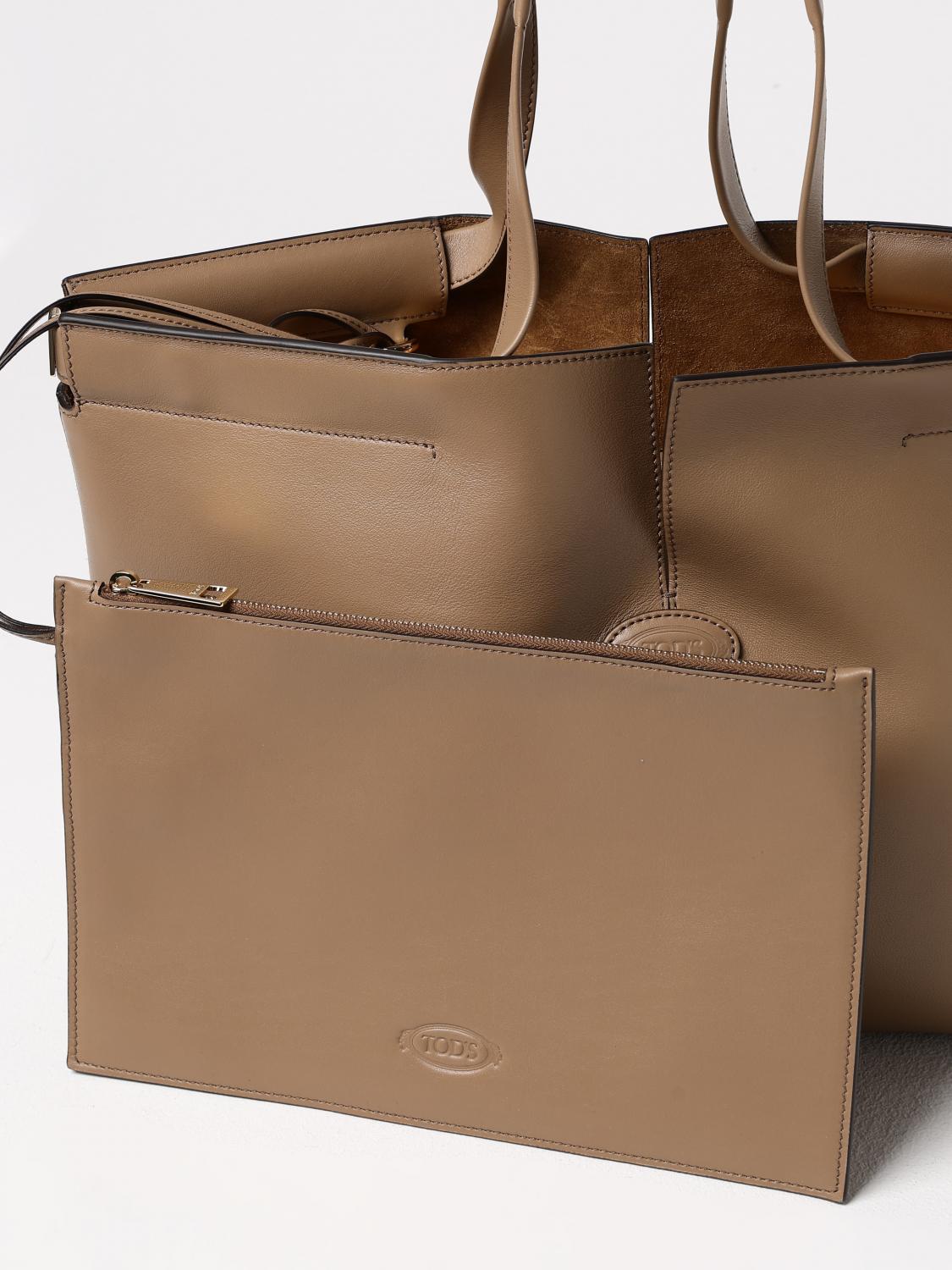 TOD'S BORSA A MANO: Borsa a mano donna Tod's, Beige - Img 4