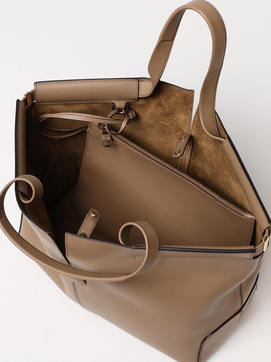 TOD'S BORSA A MANO: Borsa a mano donna Tod's, Beige - Img 5