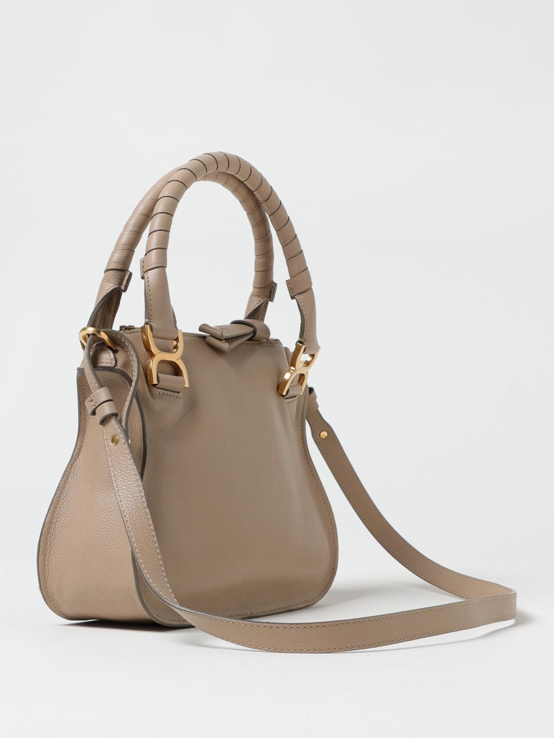 CHLOÉ SAC PORTÉ MAIN: Sac porté épaule femme ChloÉ, Marron - Img 3