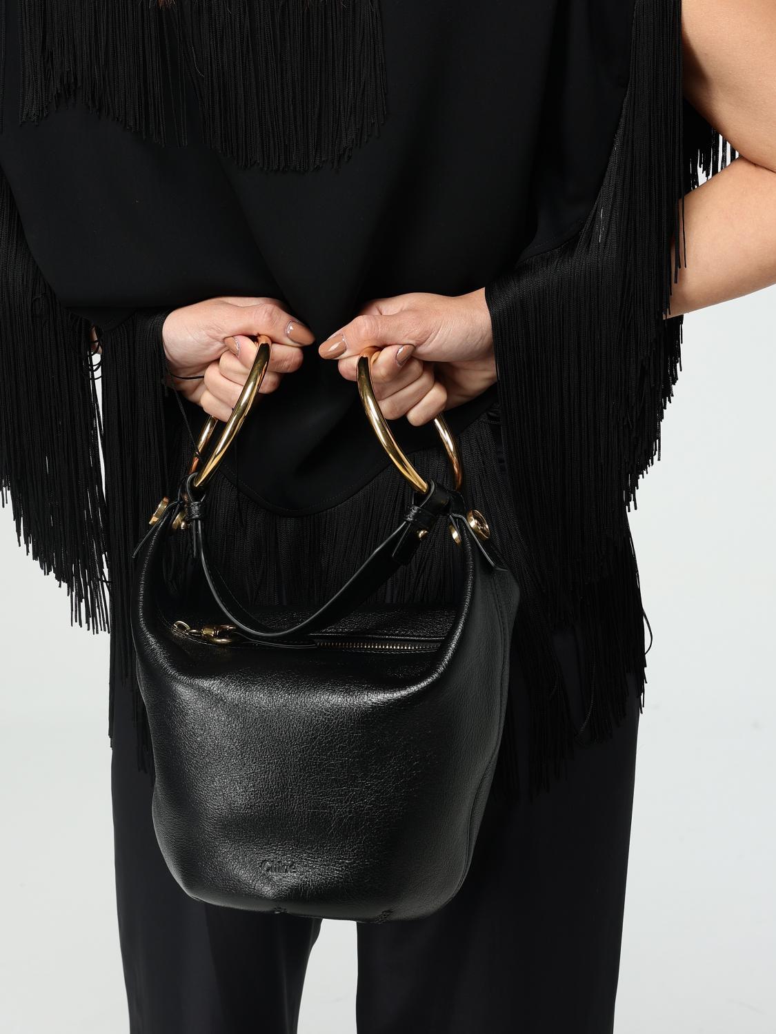 CHLOÉ HANDTASCHE: Handtasche damen ChloÉ, Schwarz - Img 2