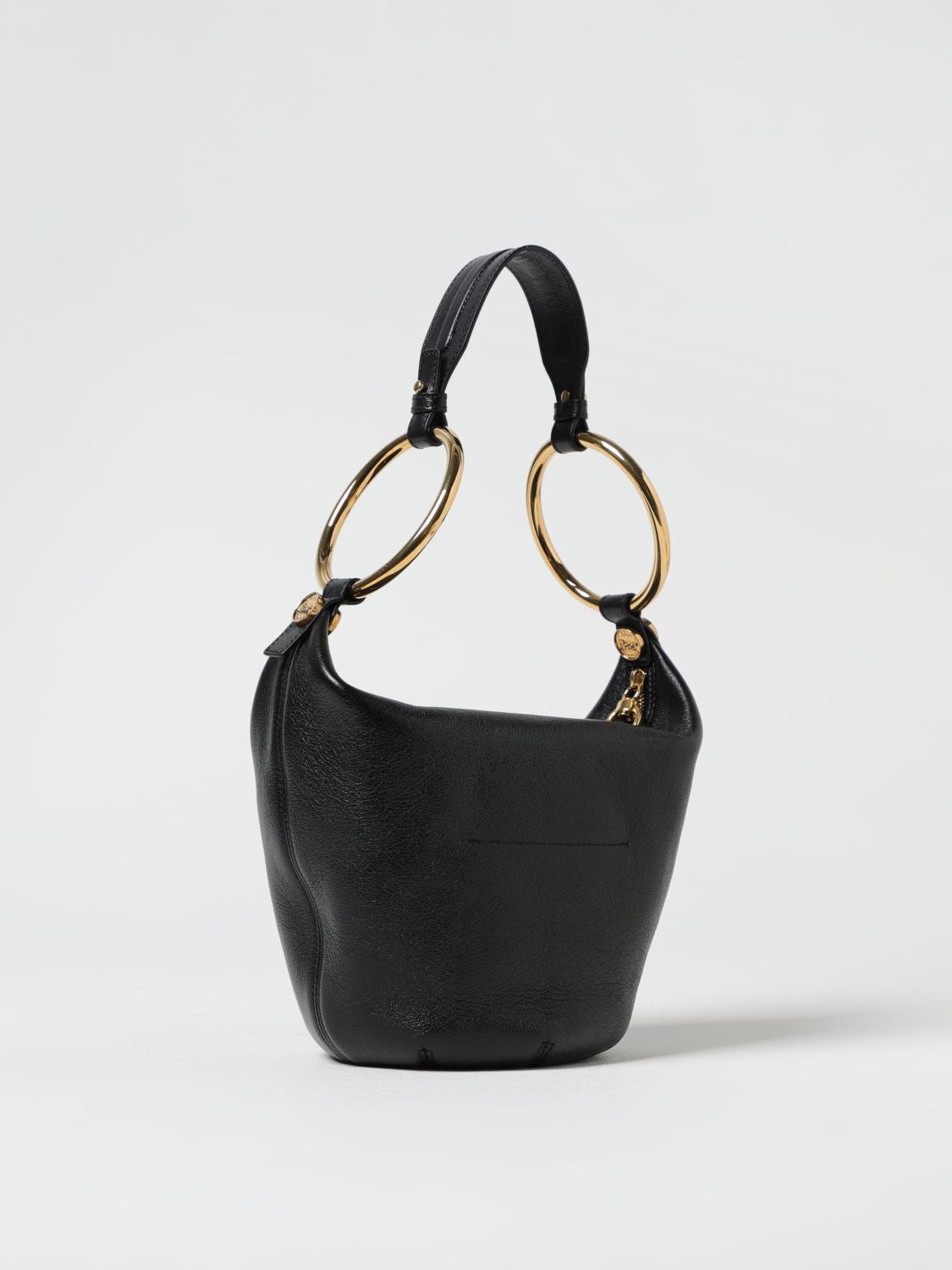 CHLOÉ SAC PORTÉ ÉPAULE: Sac porté main femme ChloÉ, Noir - Img 3