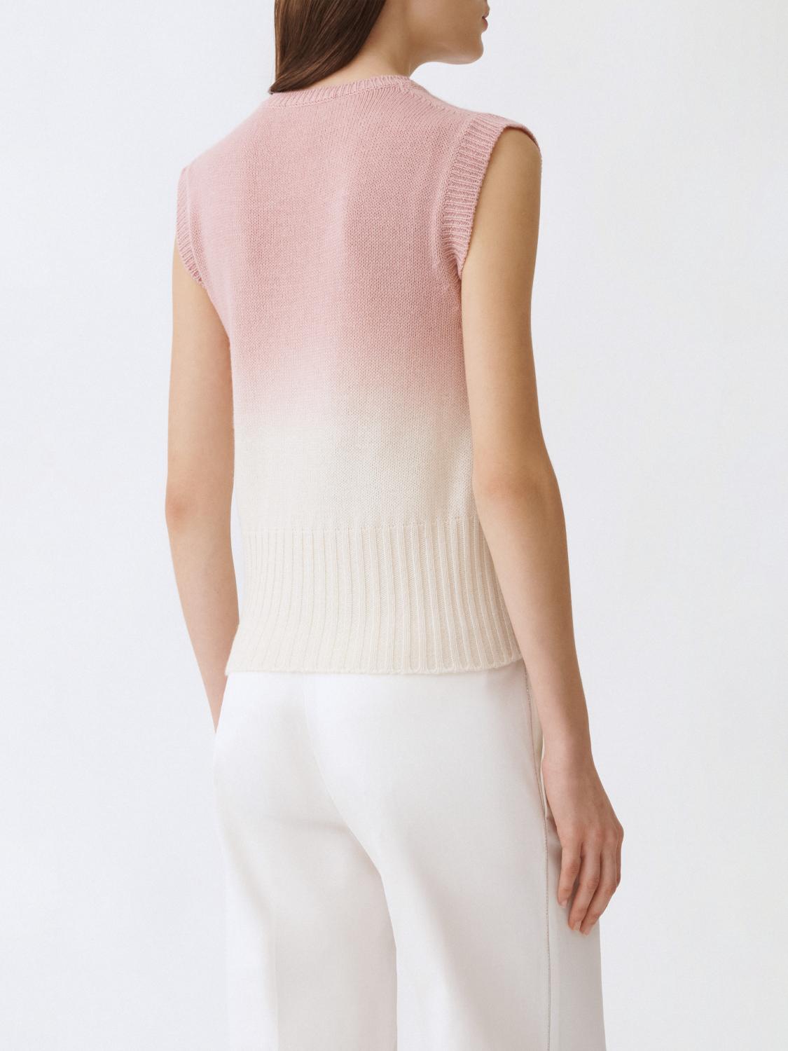 FABIANA FILIPPI WAISTCOAT: Sweater woman Fabiana Filippi, Pink - Img 3