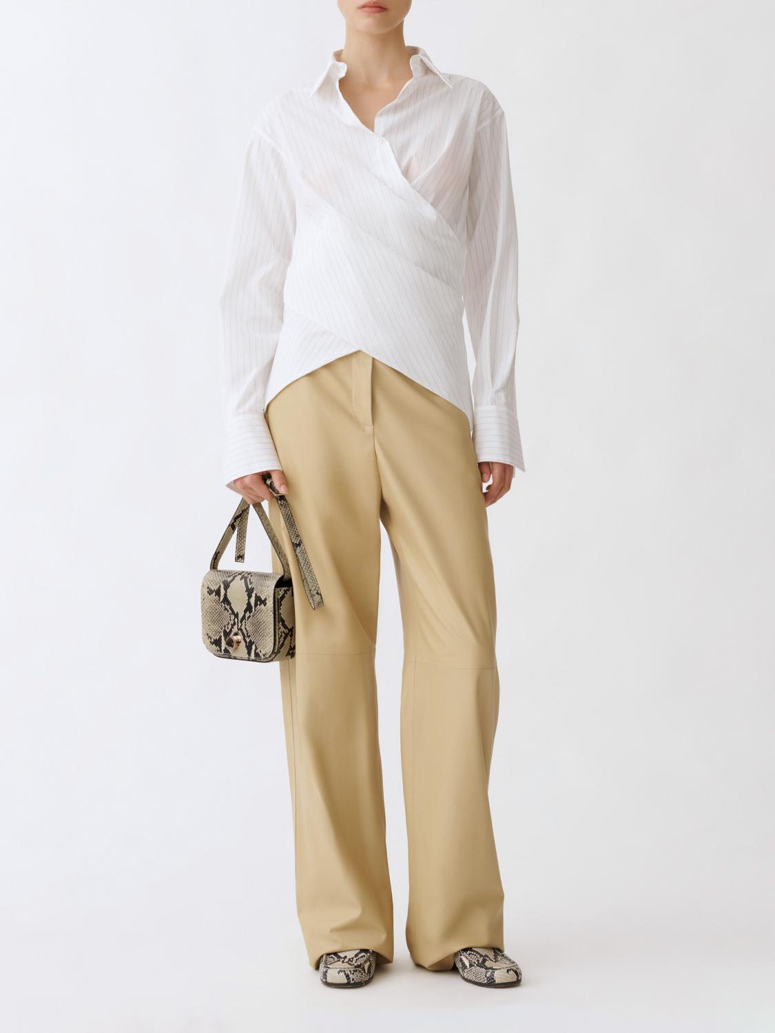 FABIANA FILIPPI PANTS: Pants woman Fabiana Filippi, Gold - Img 2