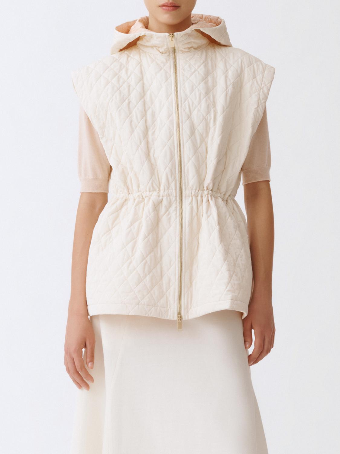 FABIANA FILIPPI WAISTCOAT: Coat woman Fabiana Filippi, White - Img 1