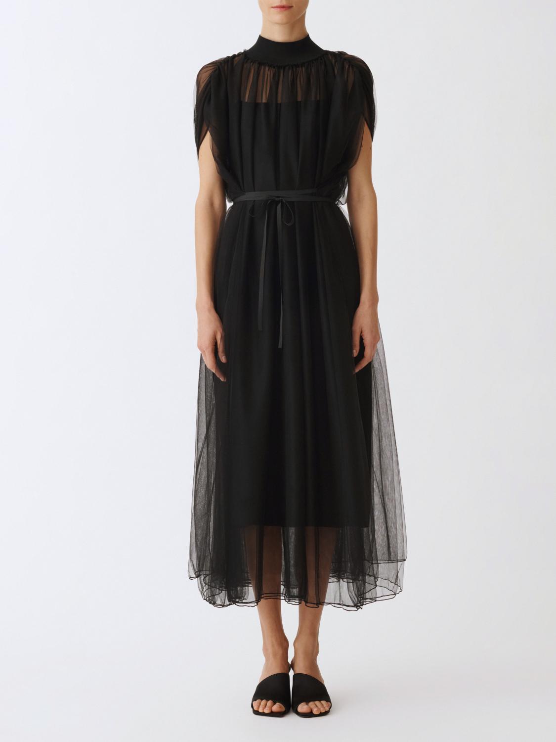 FABIANA FILIPPI DRESS: Dress woman Fabiana Filippi, Black - Img 1