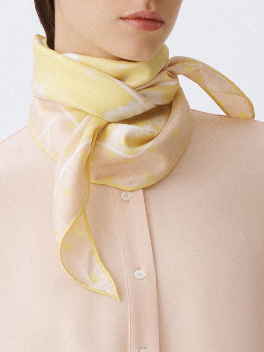 FABIANA FILIPPI SCARF: Scarf woman Fabiana Filippi, Yellow - Img 2