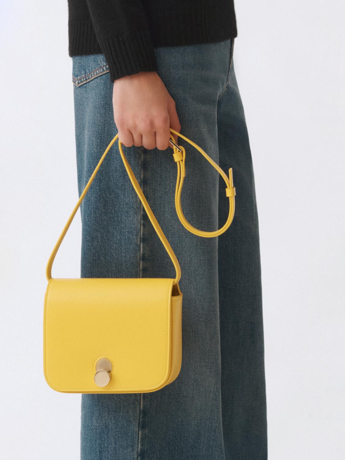 FABIANA FILIPPI CROSSBODY BAGS: Shoulder bag woman Fabiana Filippi, Yellow - Img 2