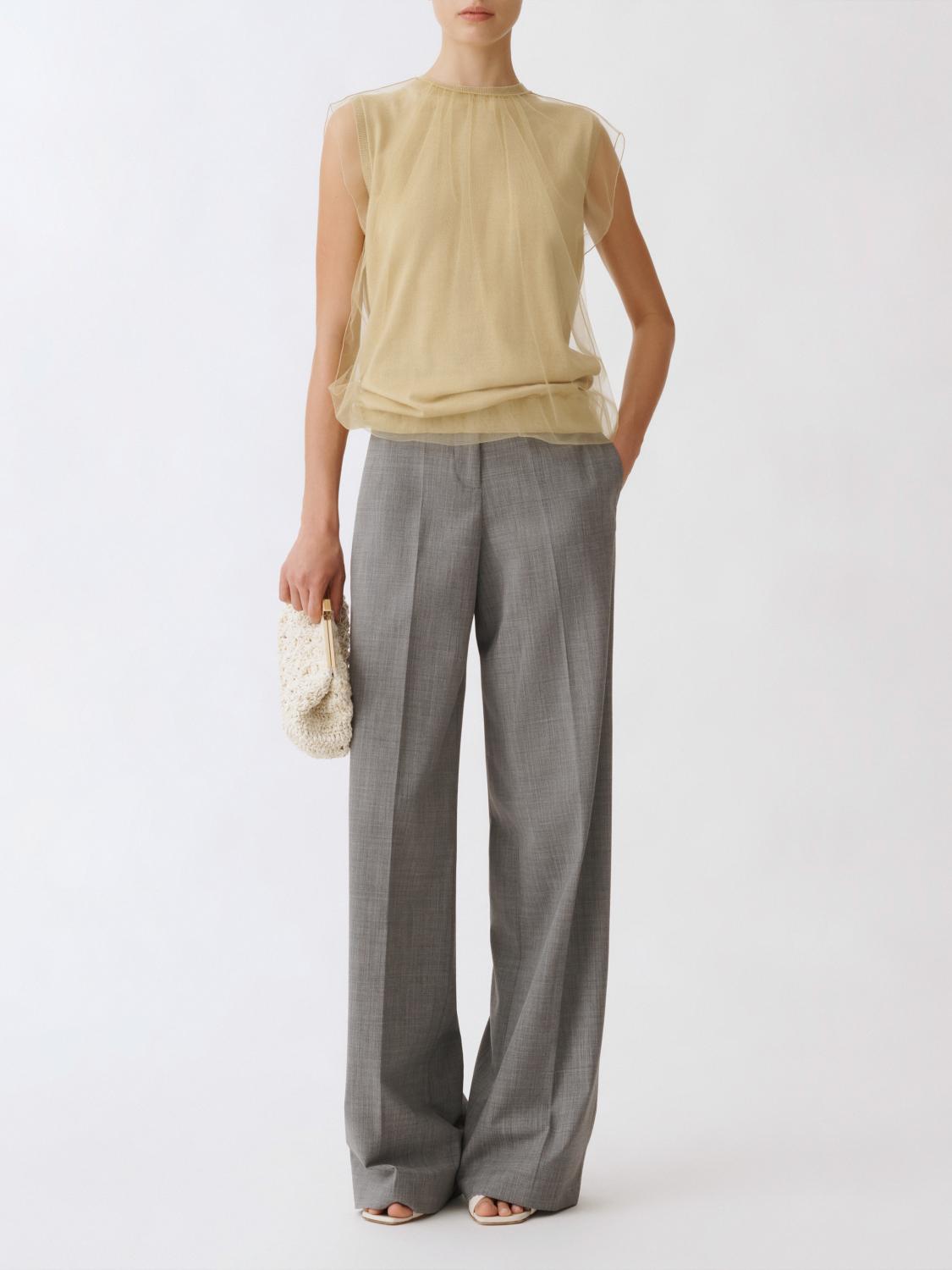 FABIANA FILIPPI PANTS: Pants woman Fabiana Filippi, Grey - Img 2