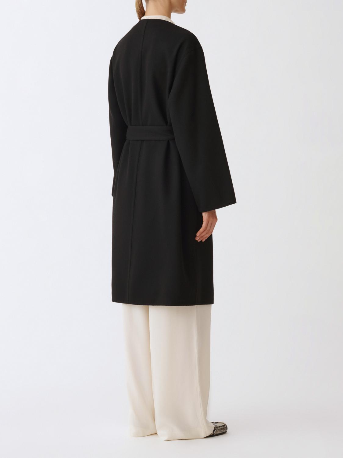 FABIANA FILIPPI COAT: Coat woman Fabiana Filippi, Black - Img 3