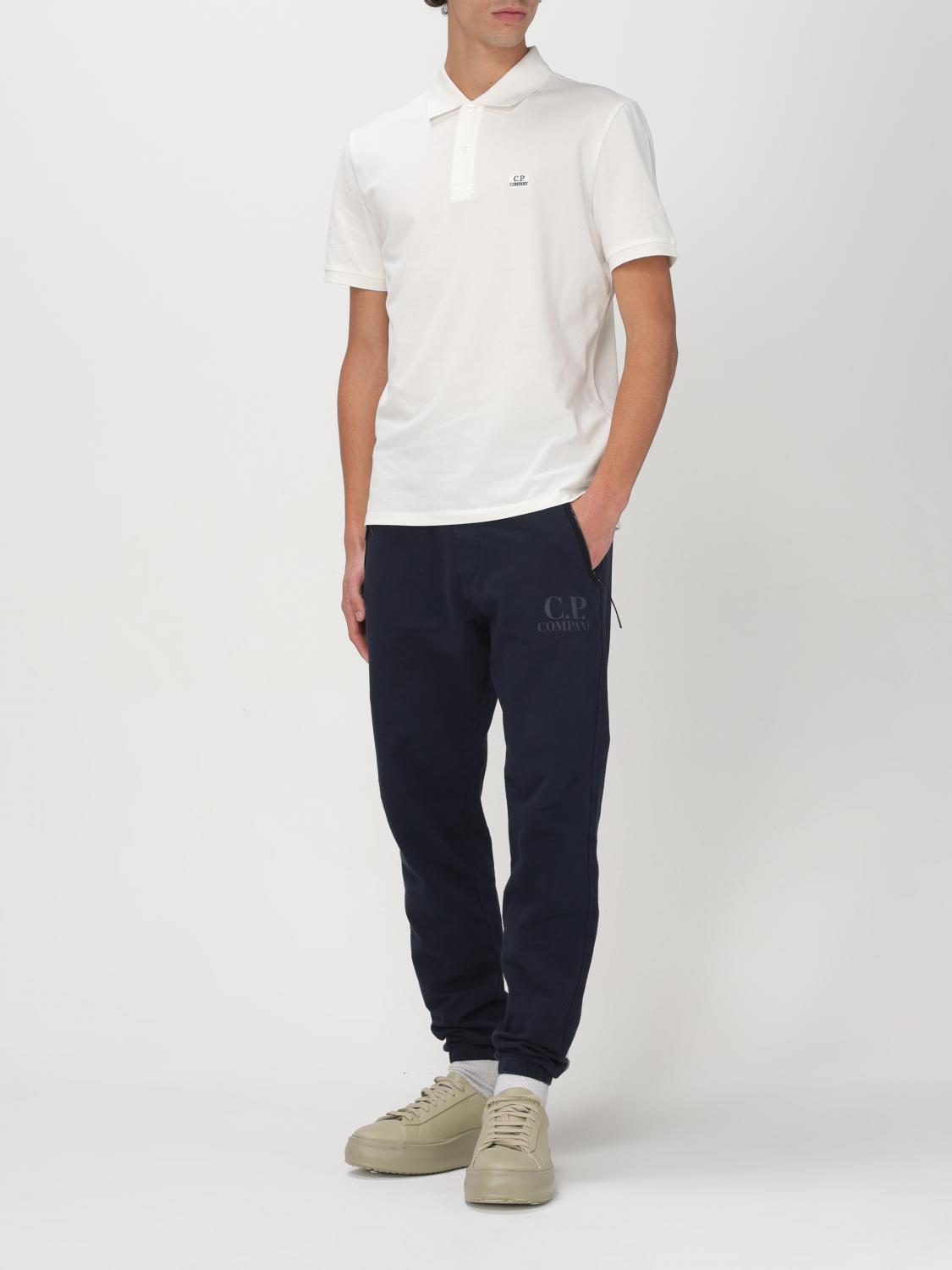 C.P. COMPANY POLO SHIRT: Polo shirt men C.P. Company, White - Img 2