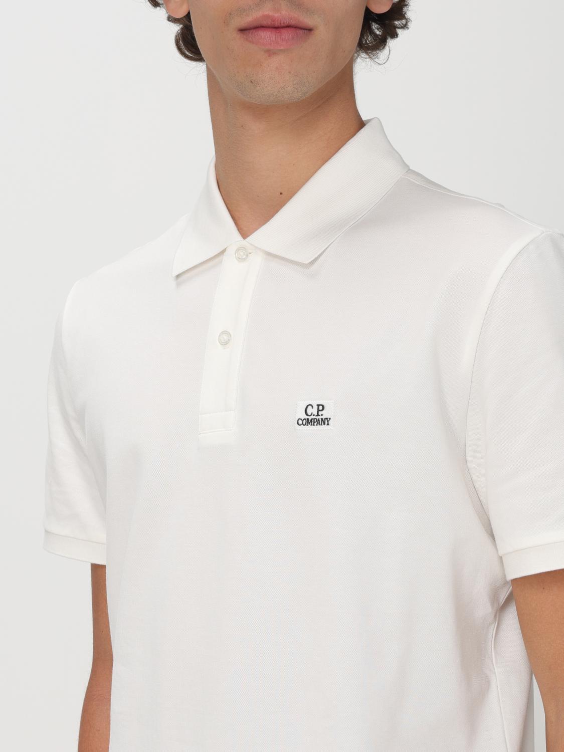 C.P. COMPANY POLO SHIRT: Polo shirt men C.P. Company, White - Img 4