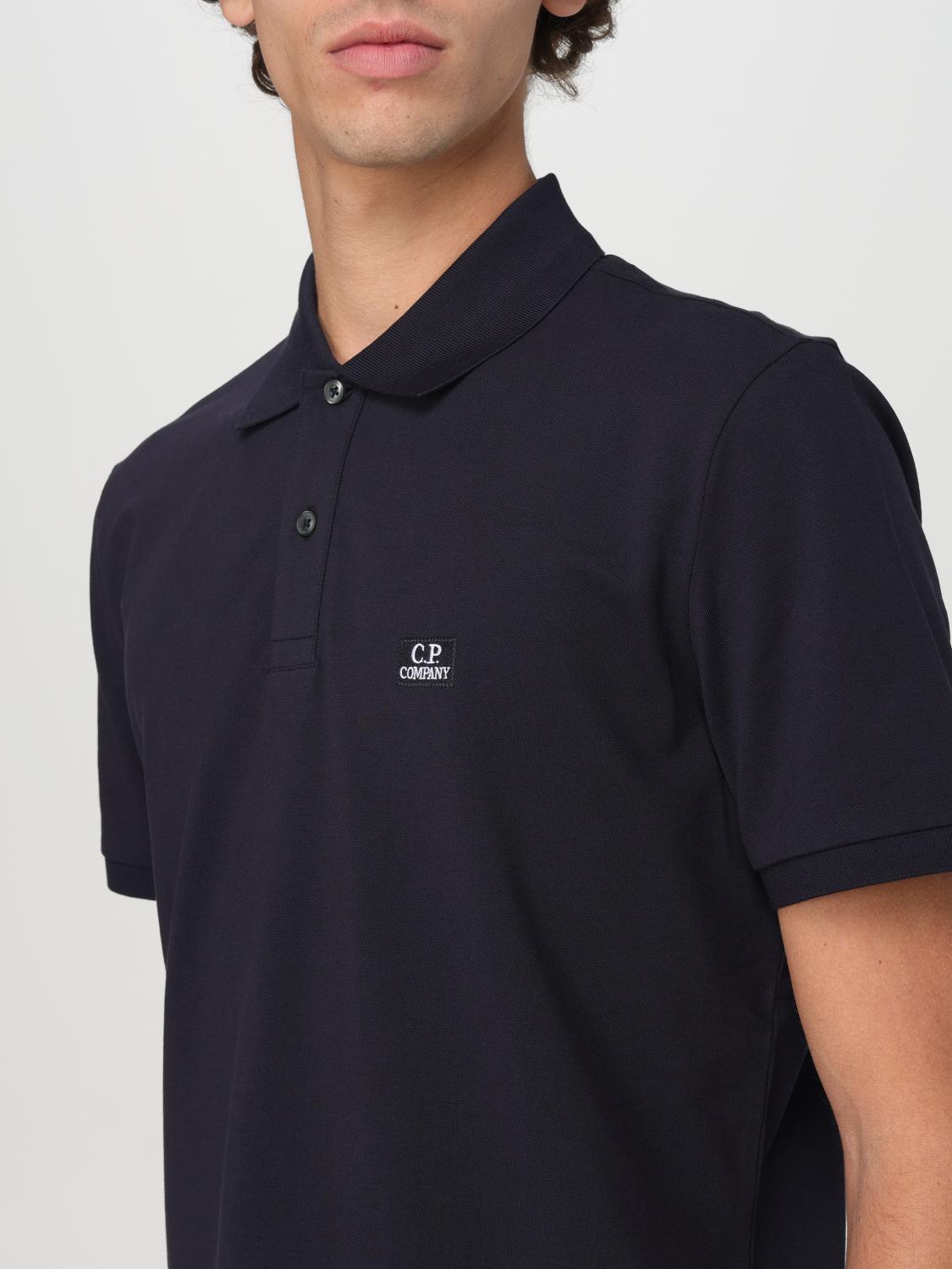 C.P. COMPANY POLO SHIRT: Polo shirt men C.P. Company, Blue - Img 4