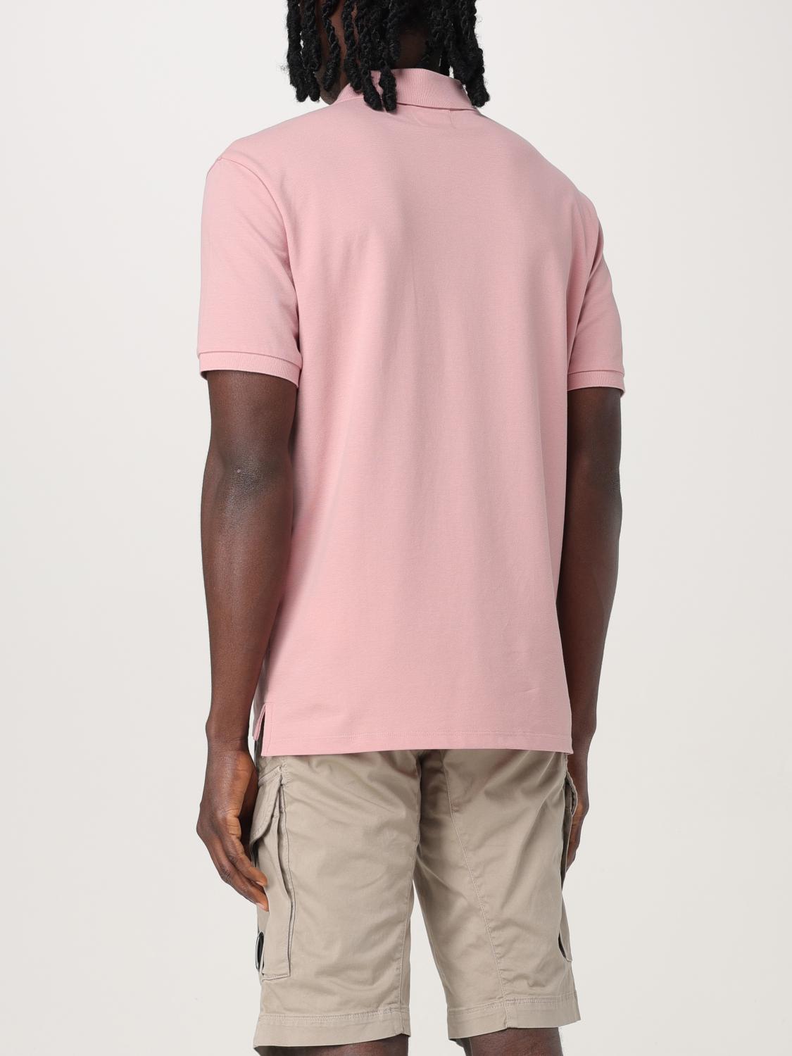 C.P. COMPANY POLO SHIRT: Polo shirt men C.P. Company, Pink - Img 2