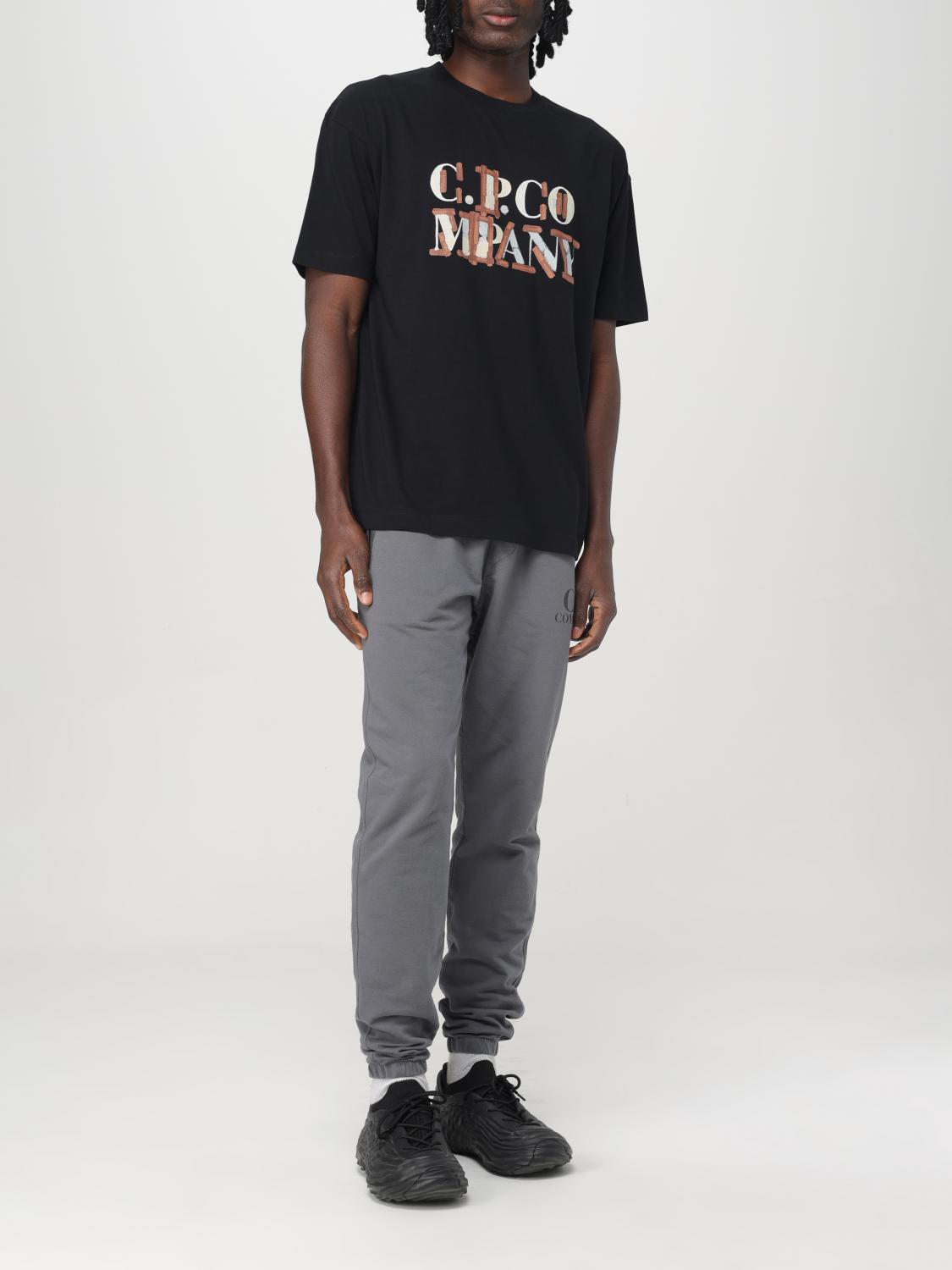 C.P. COMPANY T-SHIRT: T-shirt men C.P. Company, Black - Img 2