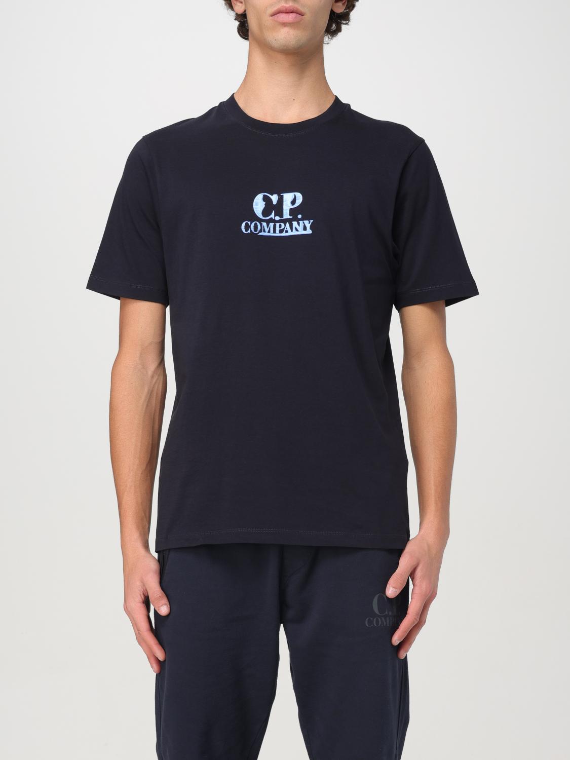 C.P. COMPANY T-SHIRT: T-shirt men C.P. Company, Blue - Img 1