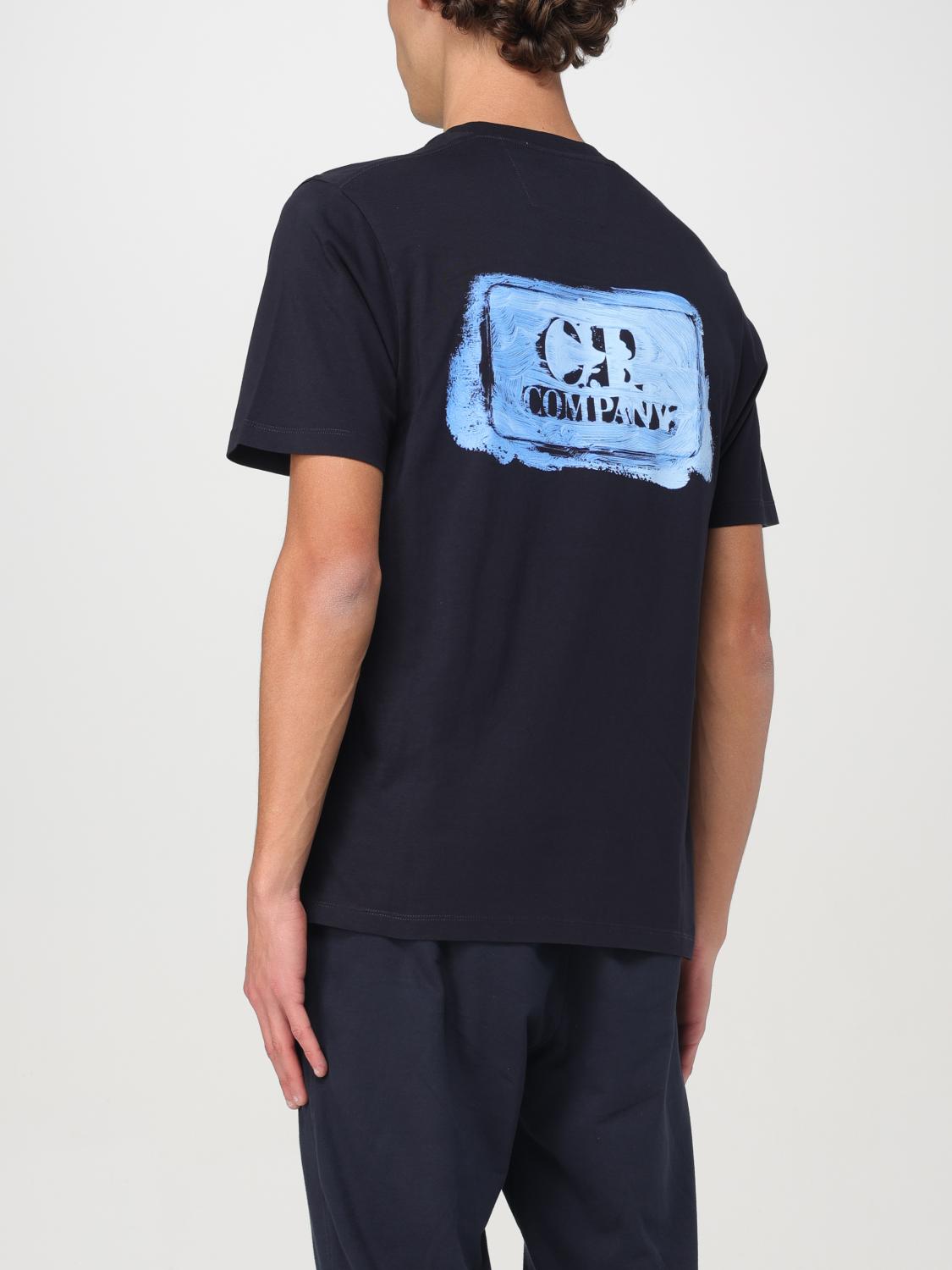 C.P. COMPANY T-SHIRT: T-shirt men C.P. Company, Blue - Img 2