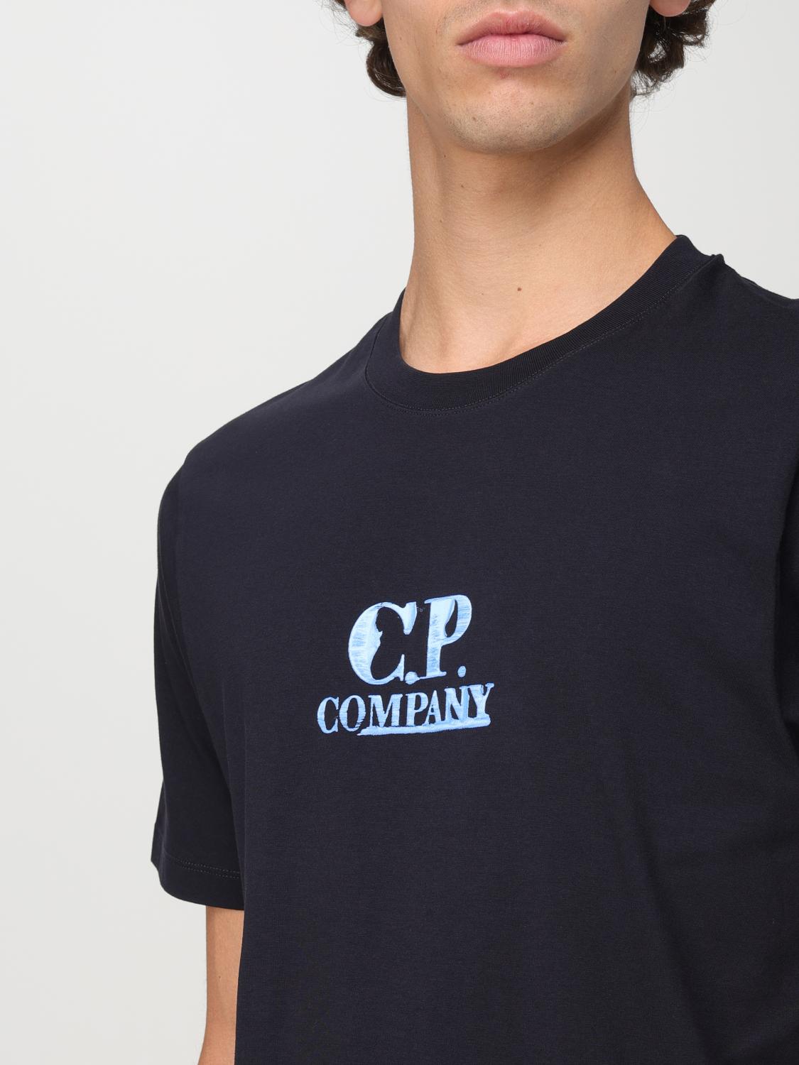 C.P. COMPANY T-SHIRT: T-shirt men C.P. Company, Blue - Img 3