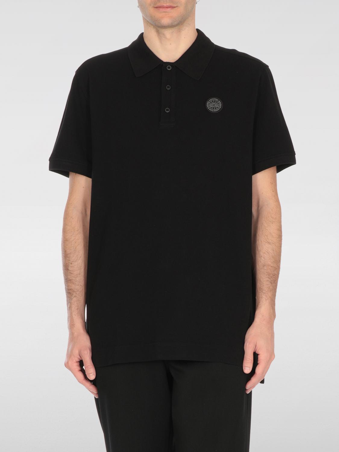 CANADA GOOSE POLO: Polo herren Canada Goose, Schwarz - Img 1