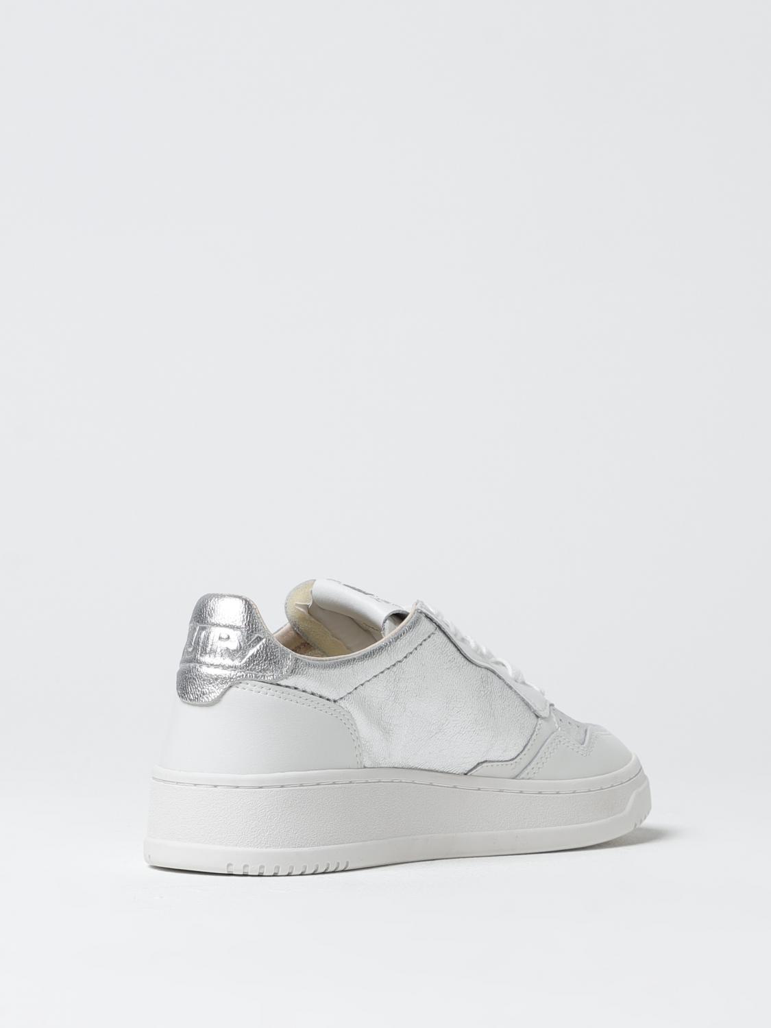 AUTRY SNEAKERS: Sneakers Medalist Autry in pelle, Bianco - Img 3