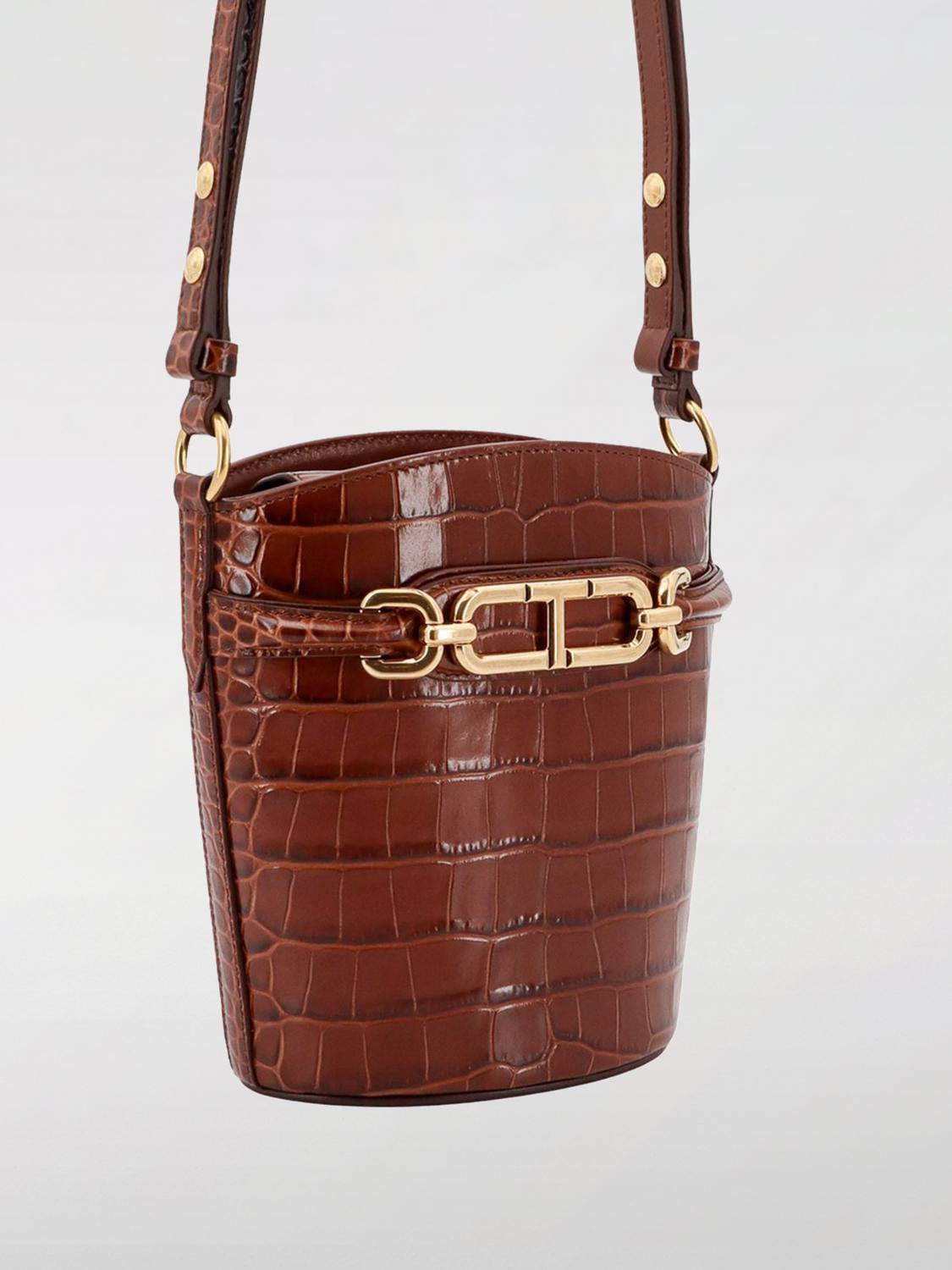 TOM FORD BORSA MINI: Borsa Whitney Tom Ford in pelle stampa cocco , Cammello - Img 3