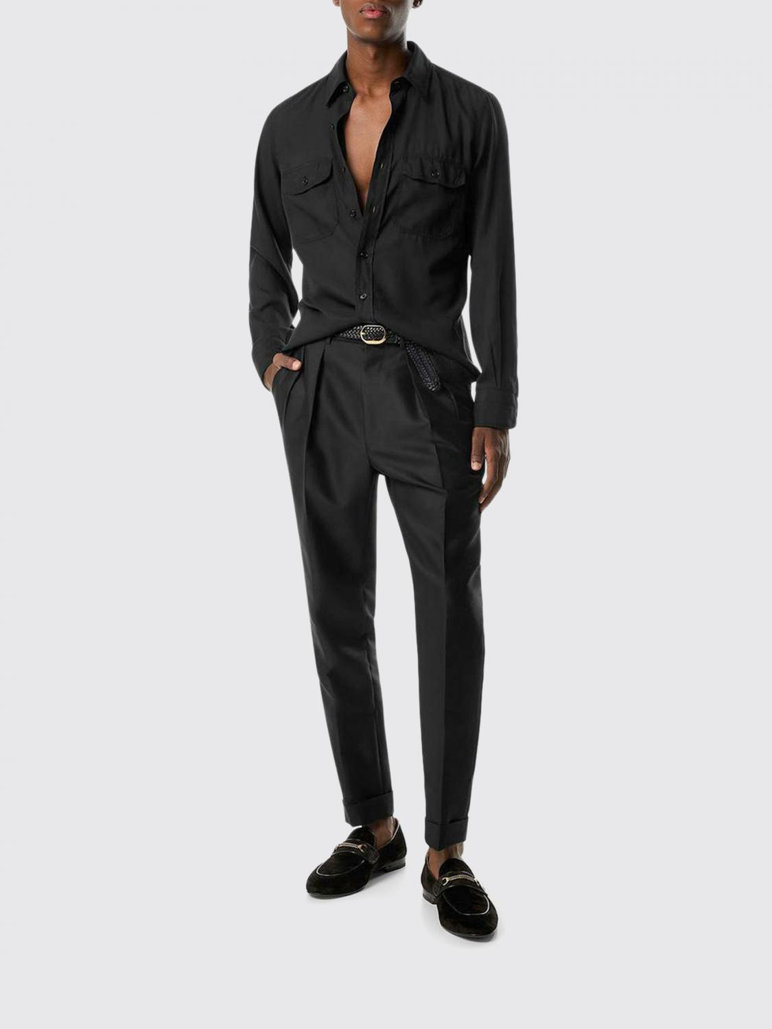 TOM FORD SHIRT: T-shirt men Tom Ford, Black - Img 2