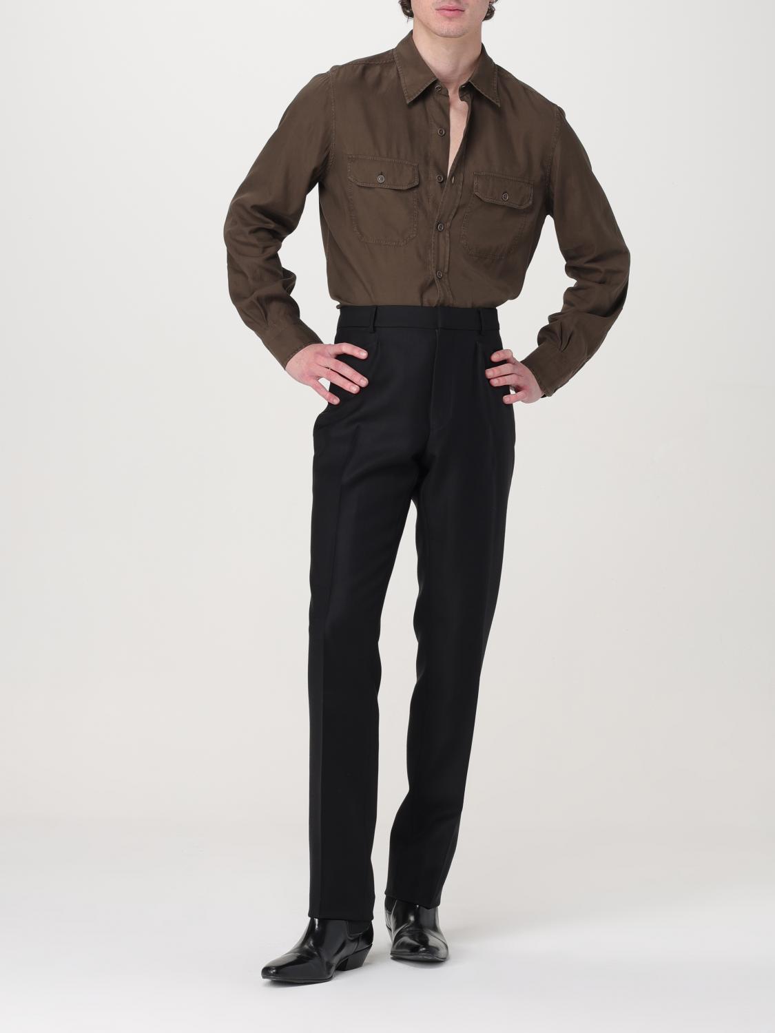 TOM FORD SHIRT: T-shirt men Tom Ford, Brown - Img 2