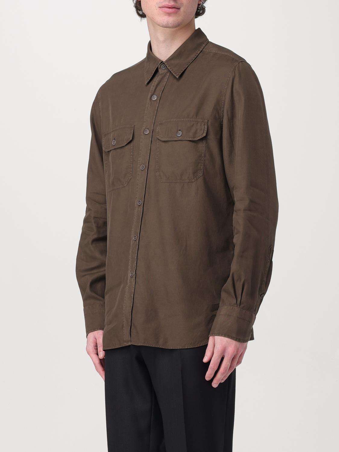 TOM FORD SHIRT: T-shirt men Tom Ford, Brown - Img 4