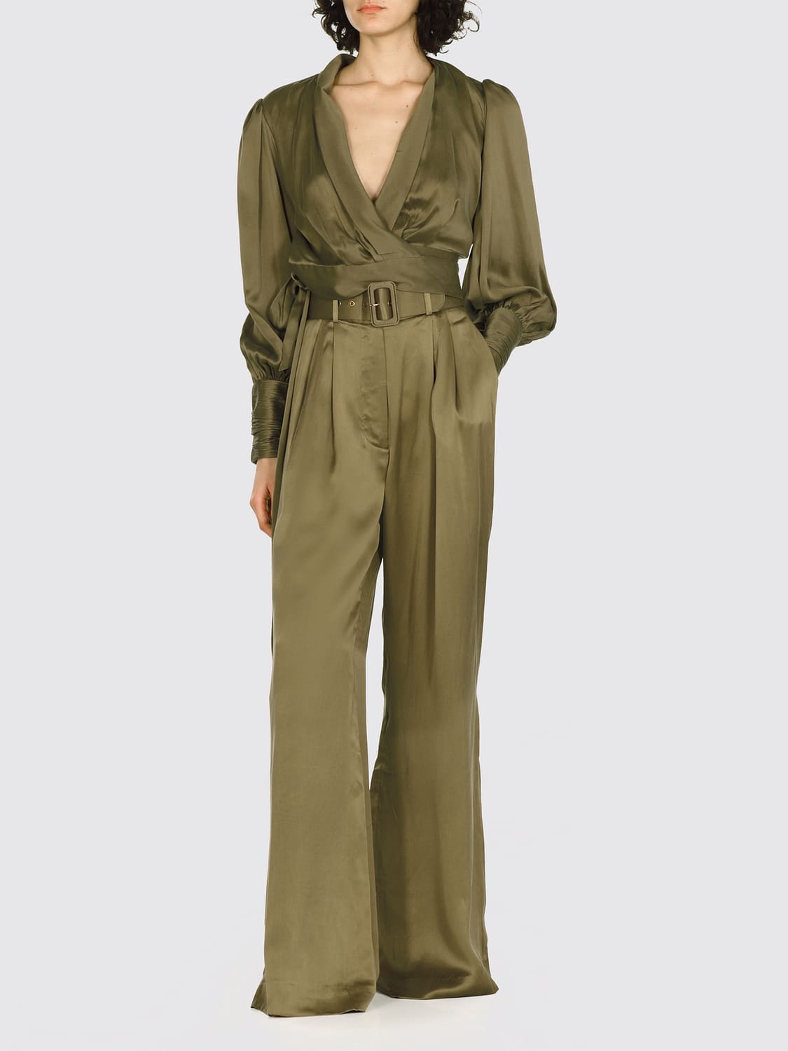 ZIMMERMANN HOSE: Hose damen Zimmermann, Grün - Img 2